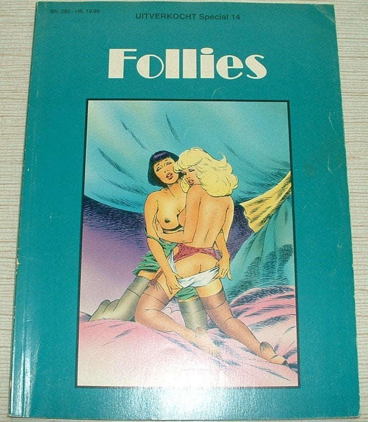 erotische strip follies reeks uitverkocht special nr 14, Livres, Une BD, Enlèvement ou Envoi