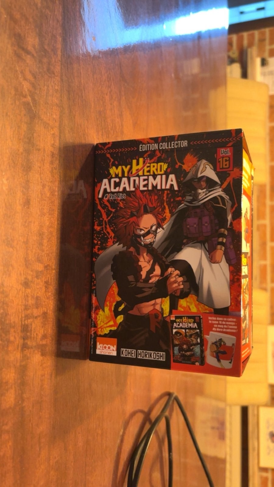 My hero academia collector tome 16, Enlèvement ou Envoi