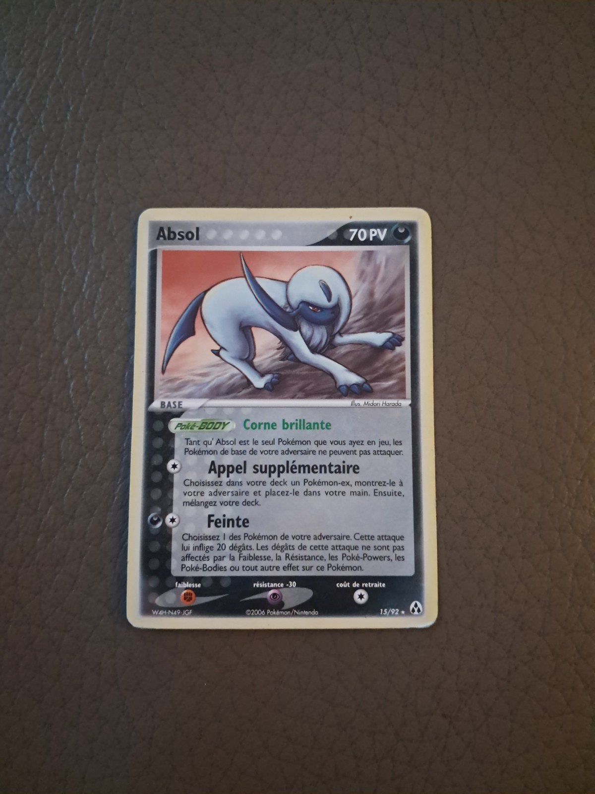Pokemon kaart, Enlèvement