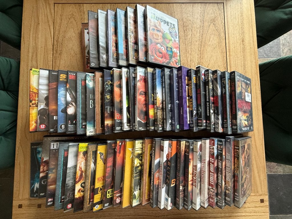 Lot van 57 originele DVD's – Actie, Thriller, Horror..., Ophalen of Verzenden, Gebruikt, Actie