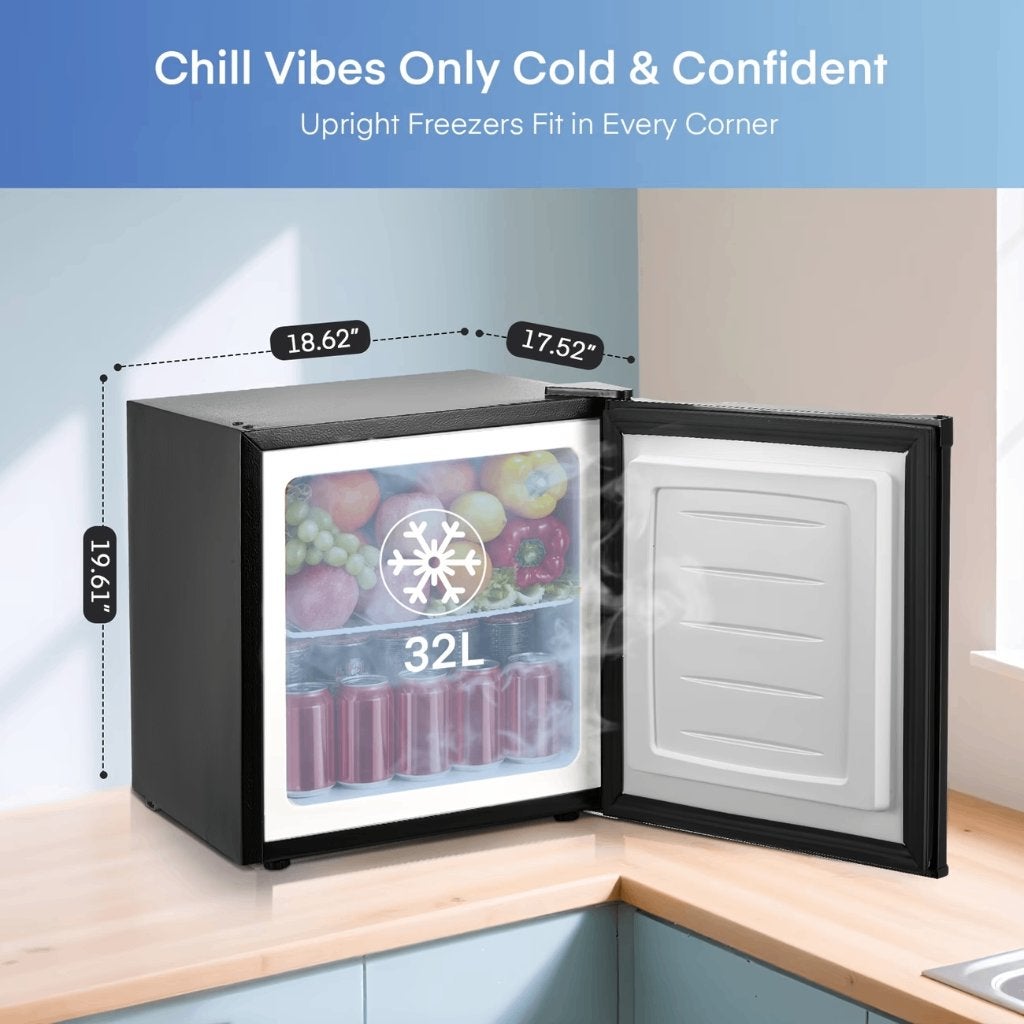 Compacte minivriezer (Mini-congélateur - Mini Freezer), Electroménager, Moins de 60 cm, Congélateur, Comme neuf, Enlèvement