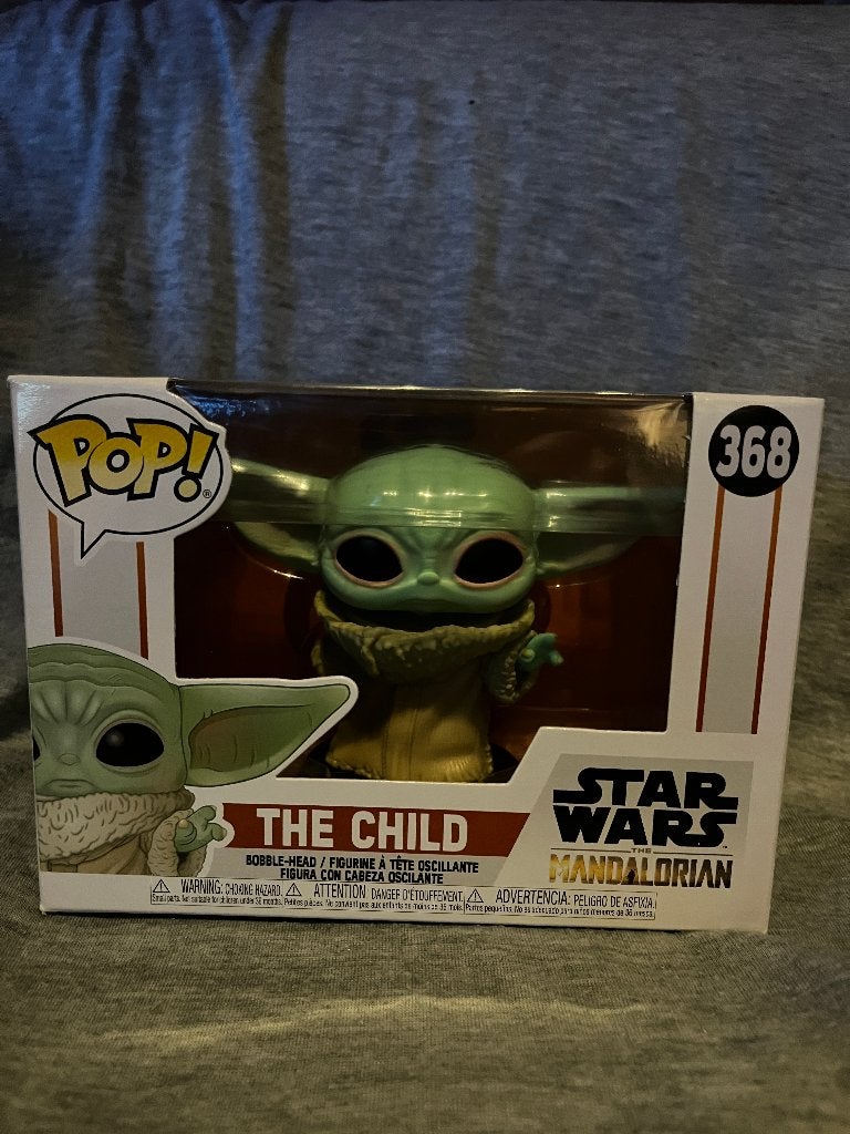 11. Funko Pop ! Star Wars - L'Enfant #368, Enlèvement ou Envoi, Comme neuf, Statue ou Buste