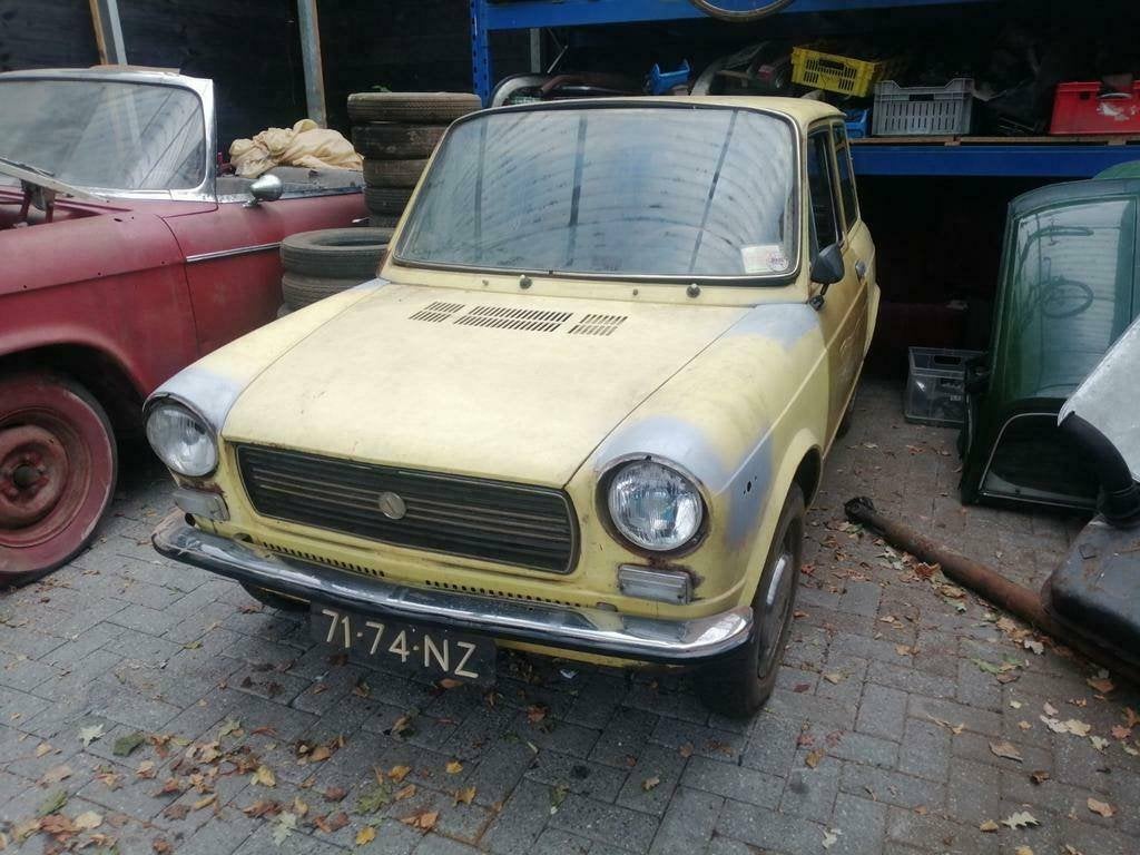 Autobianchi A112 1971 serie I - Elegante, Auto's, Overige Auto's, Voorwielaandrijving, 903 cc, Zwart, 4 cilinders