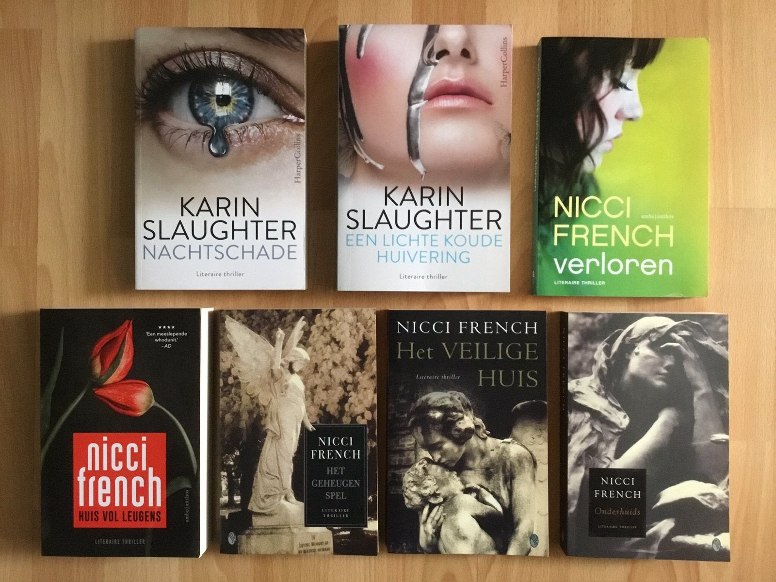 Thrillers, Ophalen of Verzenden
