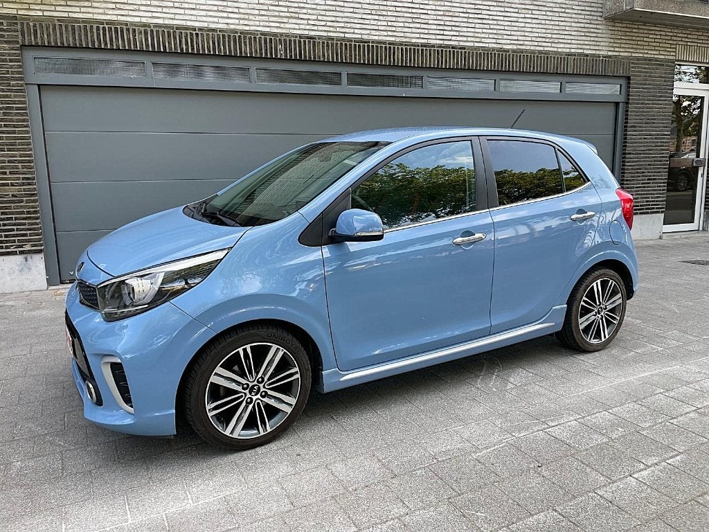 Kia Picanto 1.2i benzine GT Line met slechts 27000 km: NIEUW, Autos, Kia, Cuir, Achat, Euro 6, Boîte manuelle