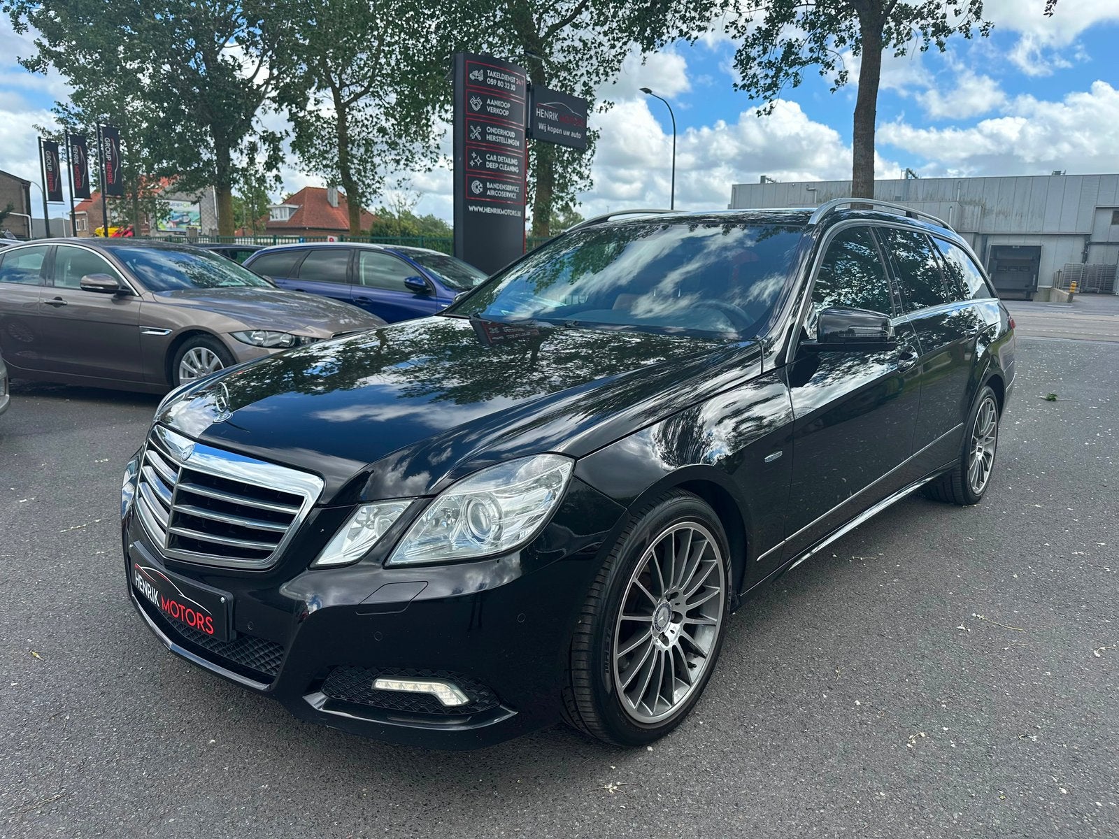 Mercedes E220Cdi •AUTOMAAT• •Airco• •Navi• PROPERE STAAT, Automaat, Bedrijf, Diesel, Te koop