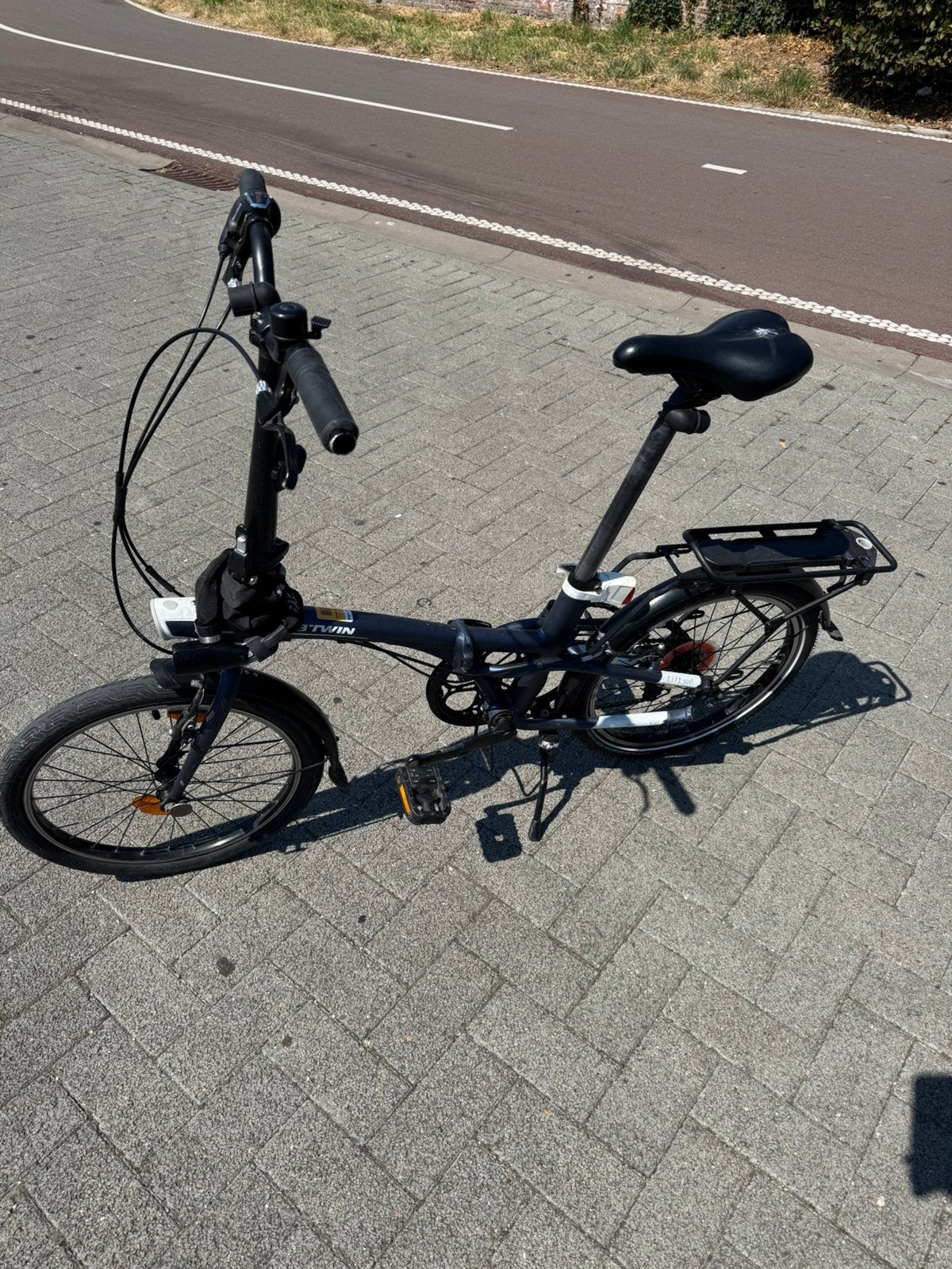Btwin tilt 500 plooifiets, Vélos & Vélomoteurs, Vélos | Vélos pliables, Enlèvement, Comme neuf, Totalement pliable, Vitesses