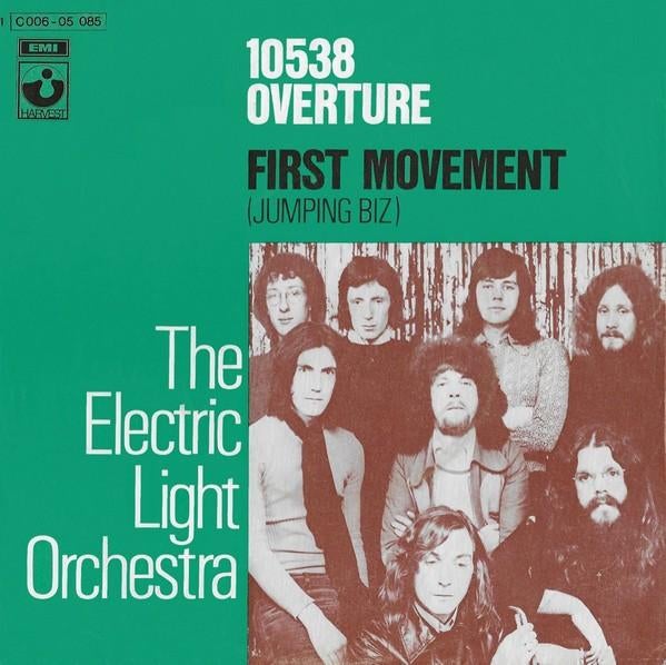 ELECTRIC LIGHT ORCHESTRA 10538 OVERTURE / FIRST MOVEMENT, Gebruikt, 7 inch, Single, 1970 - 1979