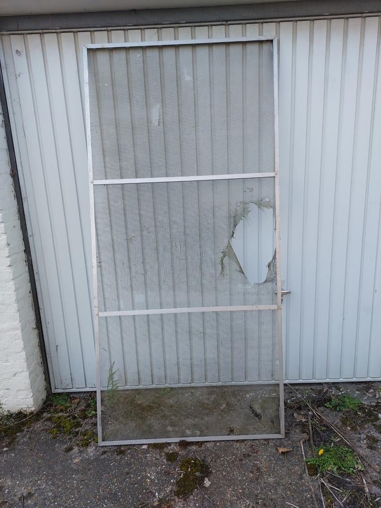 Cadre en alu pour portes chaudes/moustiquaires - maill, Bricolage & Construction, Enlèvement, Porte moustiquaire