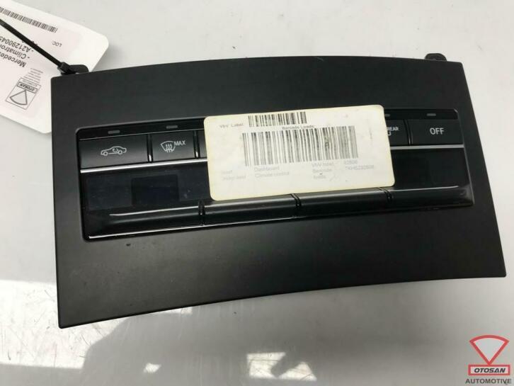 panneau climatronic mercedes classe e w212 a2129004525, Mercedes-Benz AG, Mercedes-Benz, Utilisé, Mercedesstrasse 120
70372  Stuttgart, DE