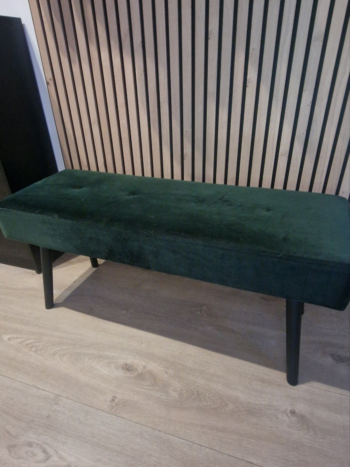 Groen fluweel bankje, Huis en Inrichting, Ophalen