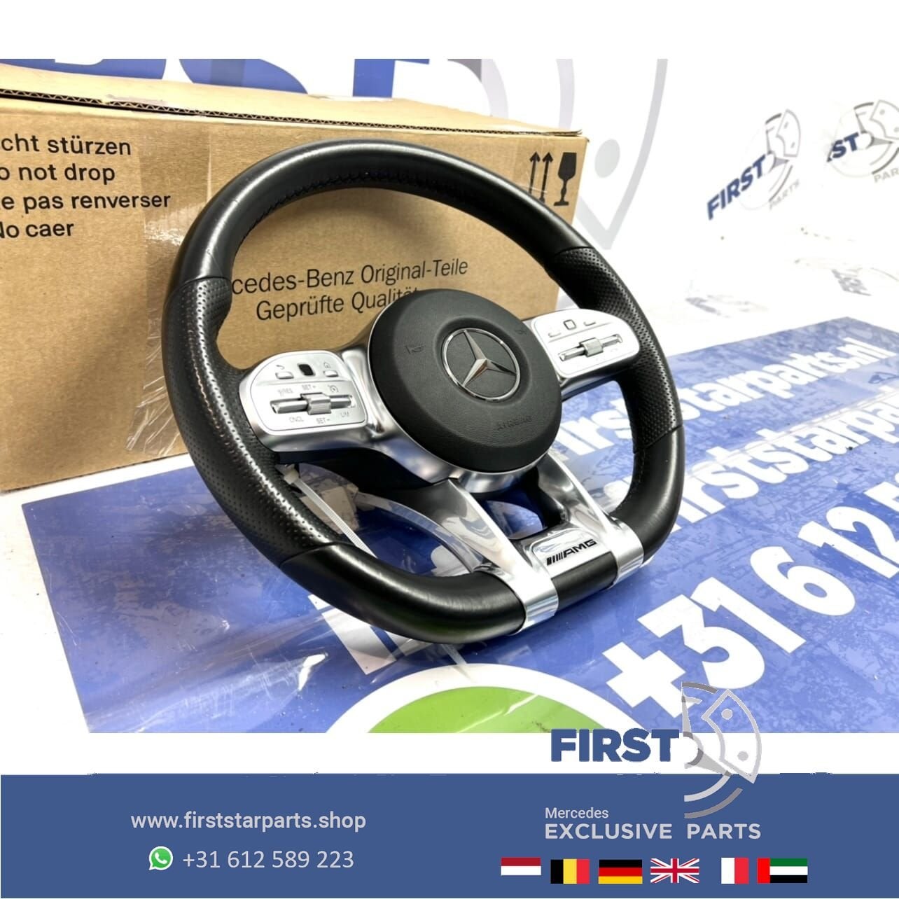 2021 AMG STUUR + AIRBAG origineel Mercedes W177 W118 H247 W2, Utilisé, -, -, Enlèvement ou Envoi