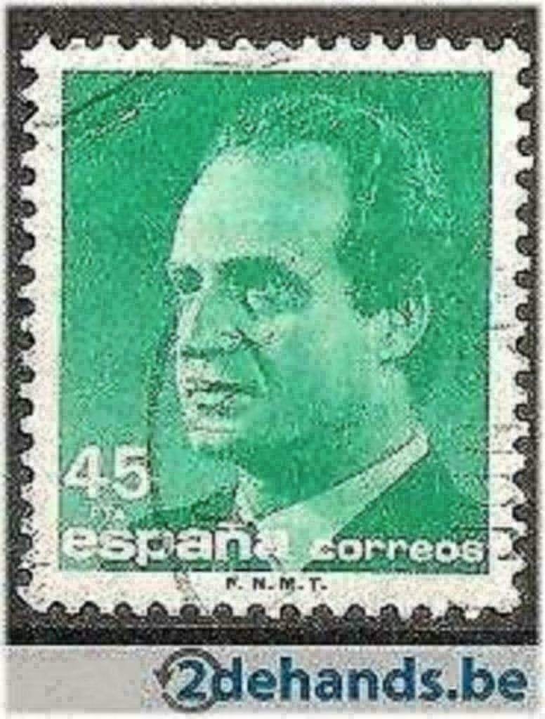 Espagne 1985 - Yvert 2420 - Roi Juan Carlos I (ST), Envoi, Affranchi