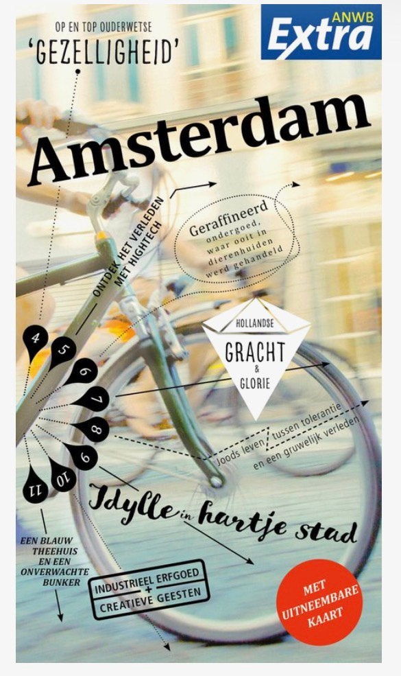 Amsterdam anwb extra, Livres, Enlèvement, Vendu en Flandre, pas en Wallonnie