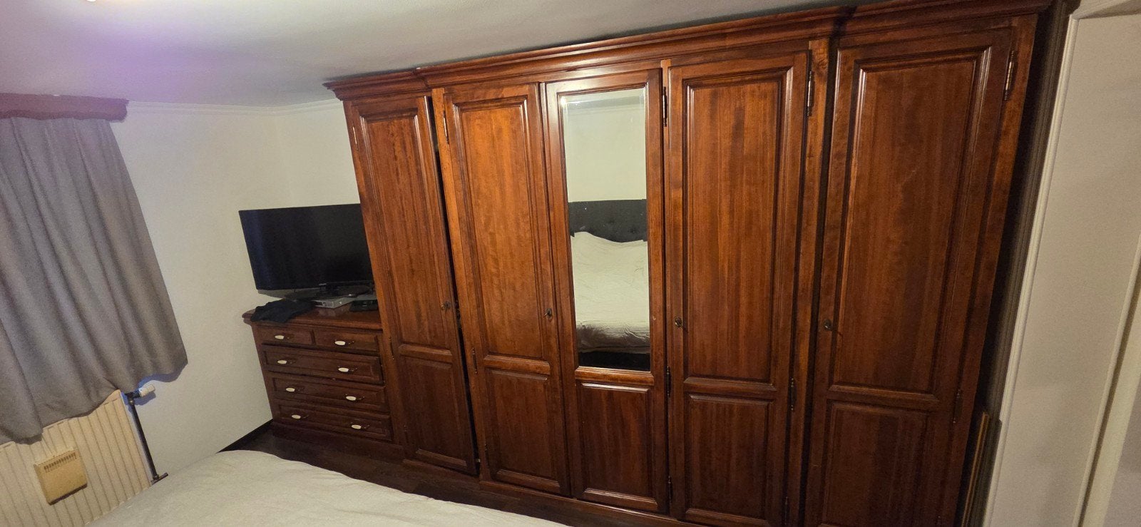 Slaapkamer van massief kersenhout, Ophalen, Gebruikt