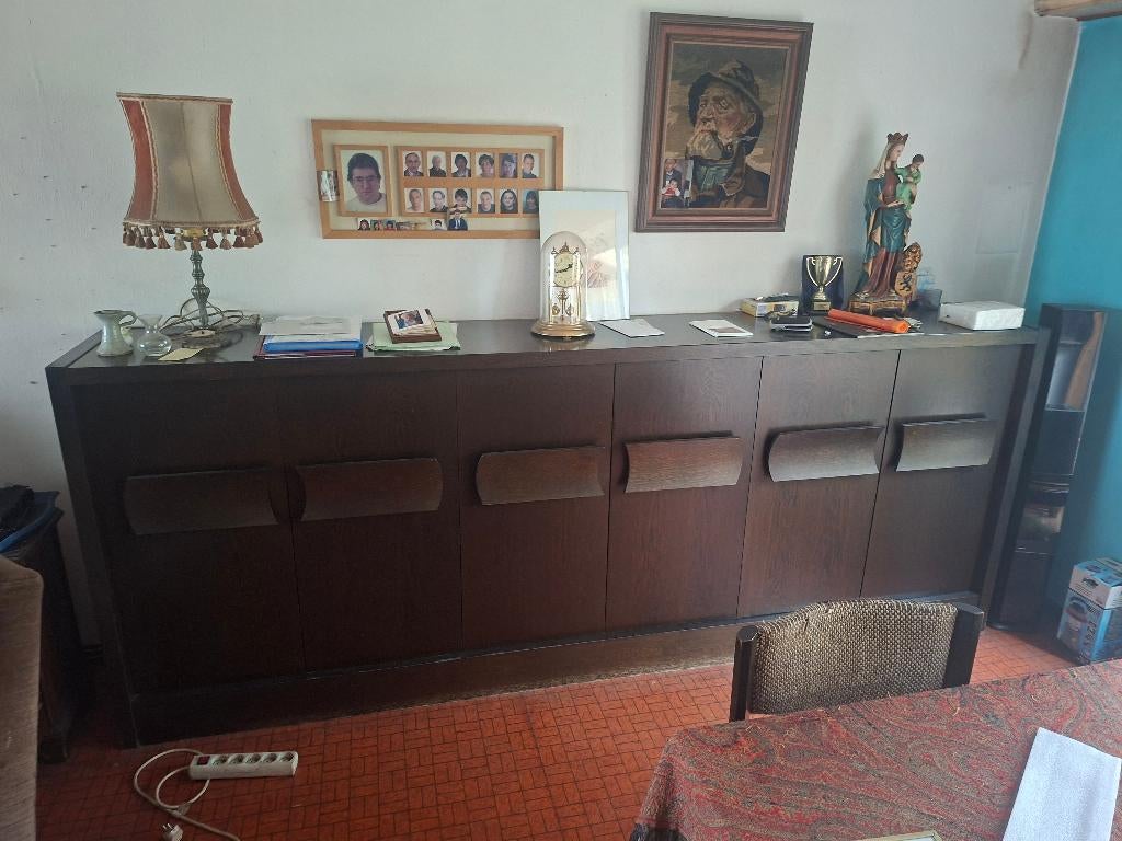 Brutalist eetkamer, Antiquités & Art, Curiosités & Brocante, Enlèvement
