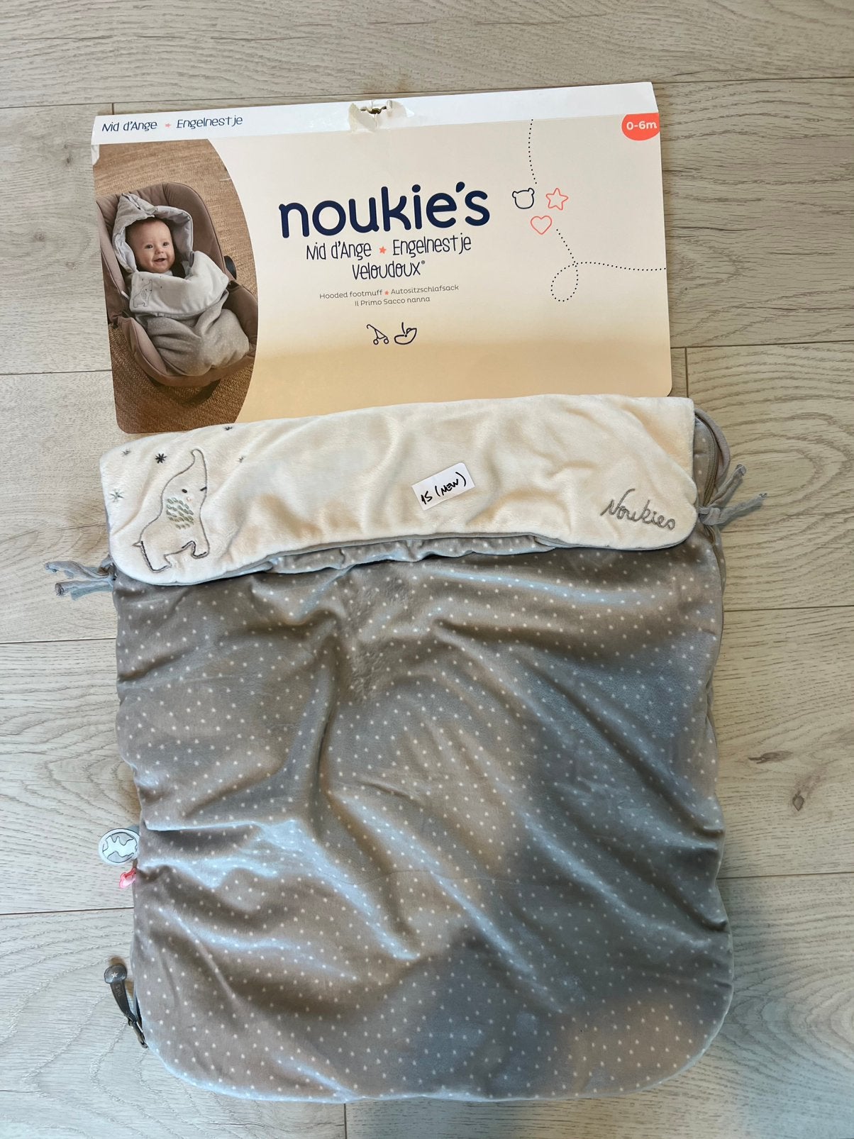 Noukies voetenzak, Enfants & Bébés, Couvertures, Sacs de couchage & Produits pour emmailloter, Enlèvement, Neuf, Chancelière