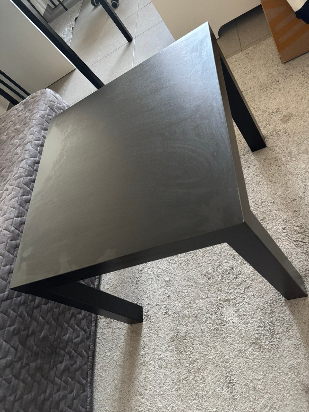 Salontafel, Maison & Meubles, 50 à 100 cm, Carré, Enlèvement, Utilisé