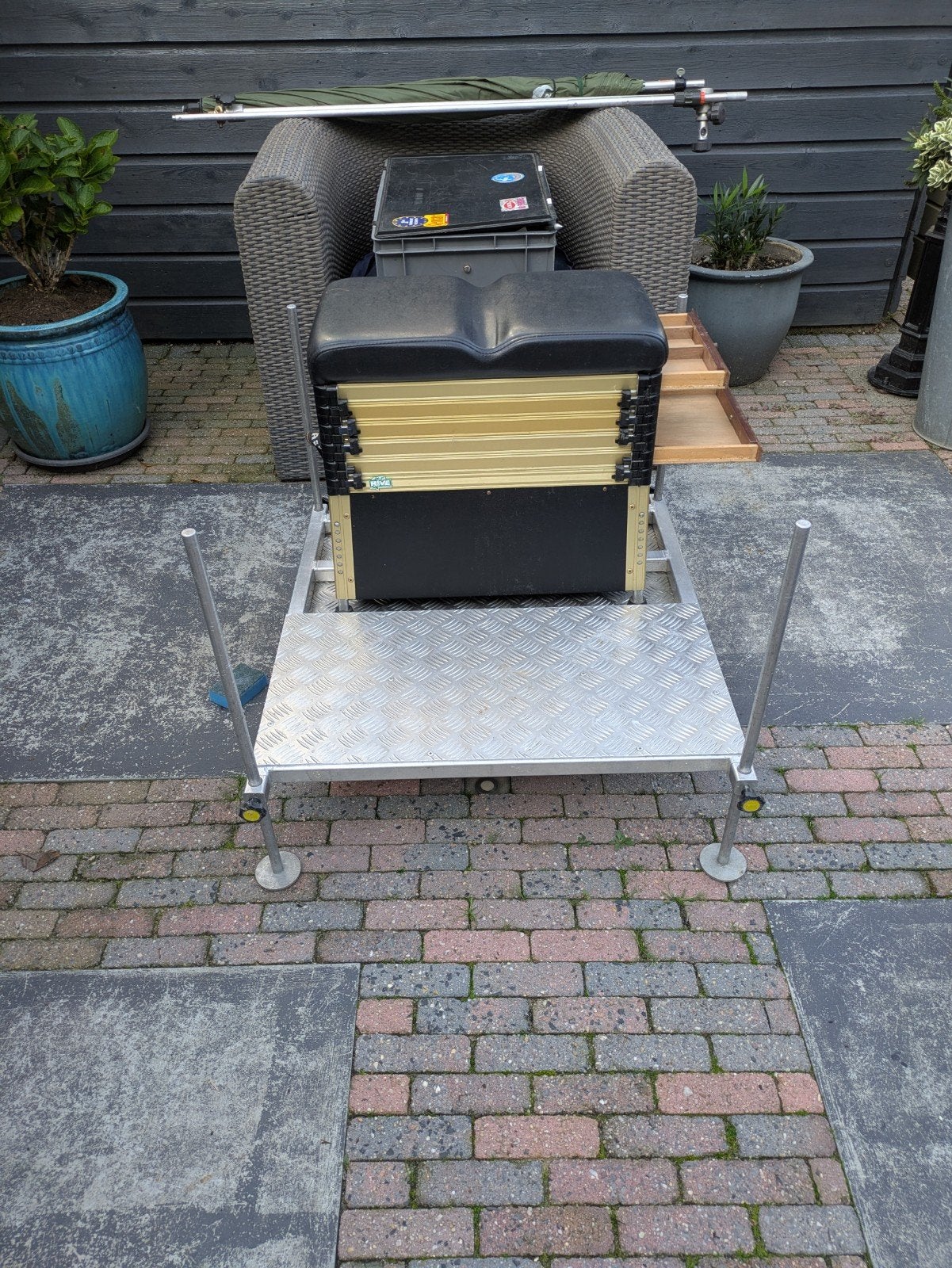 vis uitrusting, Watersport en Boten, Ophalen, Complete set