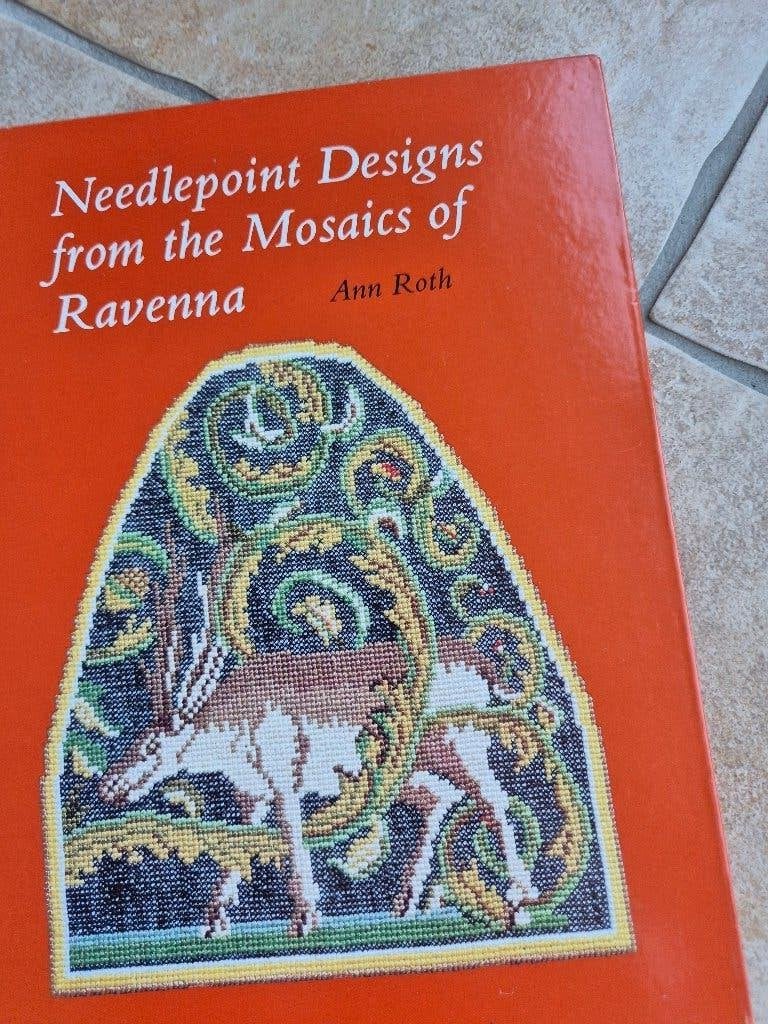 Ann Roth - Needlepoint Designs from the Mosaics of Ravenna, Livres, Loisirs & Temps libre, Broderie ou Couture, Enlèvement ou Envoi