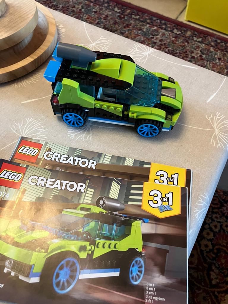 Lego creator 31074 rocket rally car, Ophalen, Zo goed als nieuw