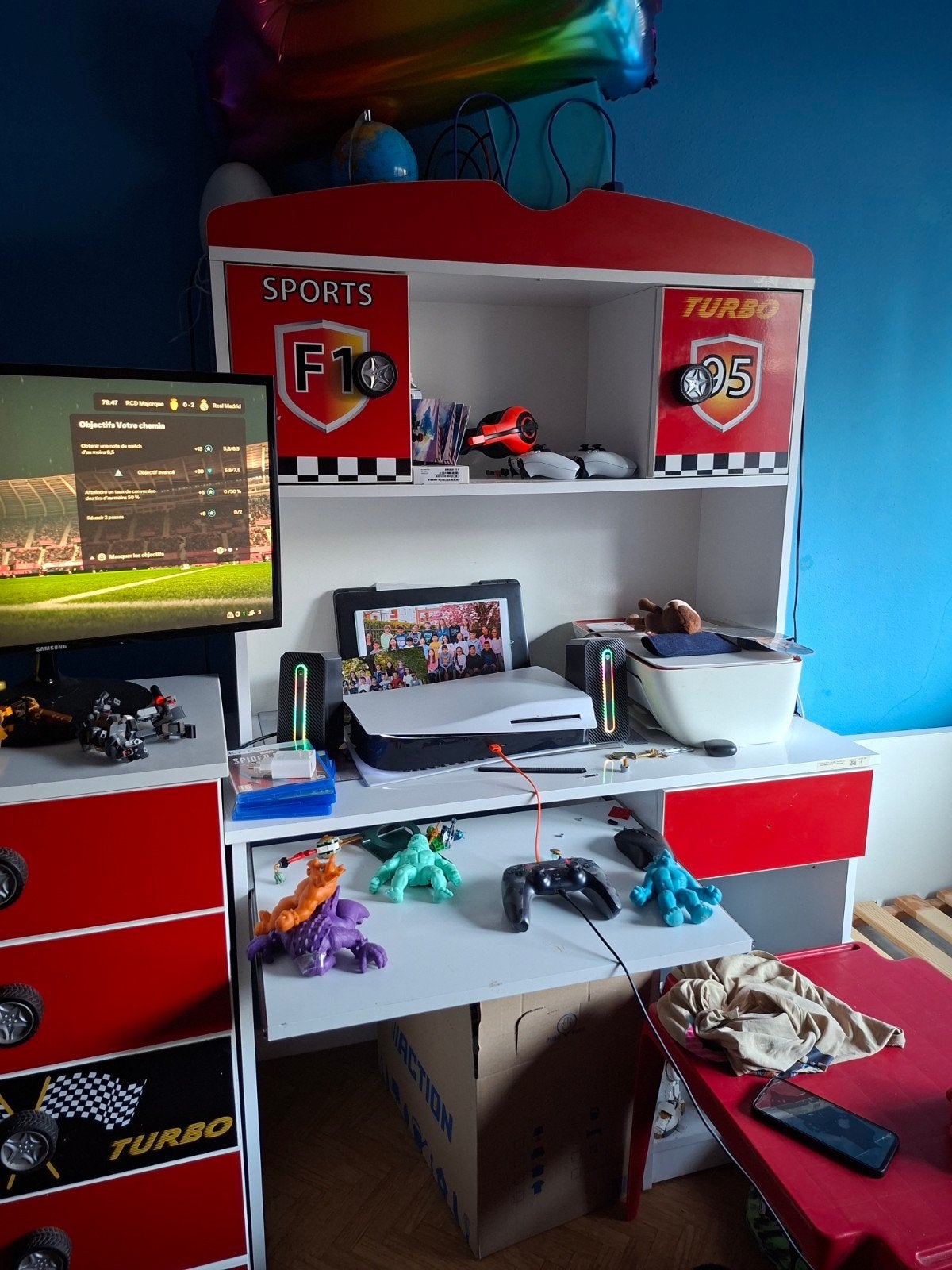 mobilier enfants à thème, Enlèvement