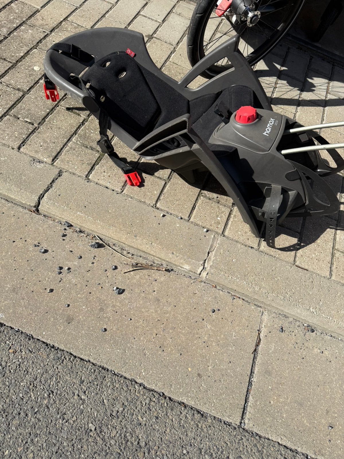Siege enfant vélo HAMAX, Vélos & Vélomoteurs, Enlèvement, Utilisé, Siège arrière
