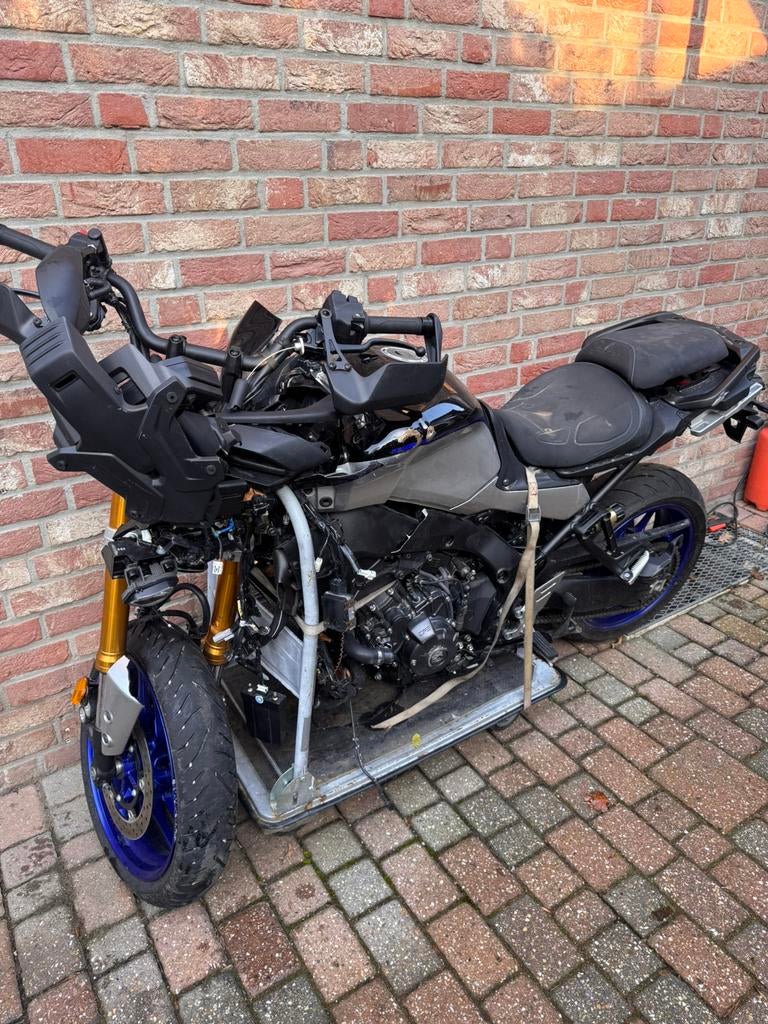 Yamaha tracer 900 gt + 2025 400km schade motor ongeval, Ophalen
