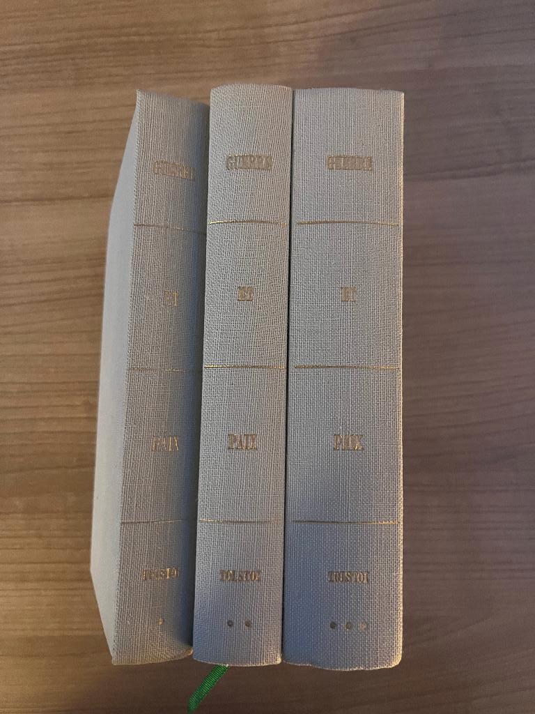 LEON TOLSTOI - GUERRE ET PAIX (1957), Livres, Enlèvement ou Envoi, Utilisé, LEON TOLSTOI, Belgique