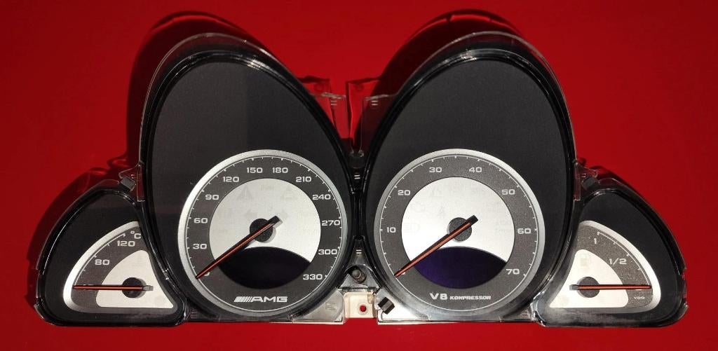 Km teller MB SL herstel instrumentenbord A230, Auto-onderdelen, Dashboard en Schakelaars, Mercedes-Benz, Gebruikt, Ophalen of Verzenden