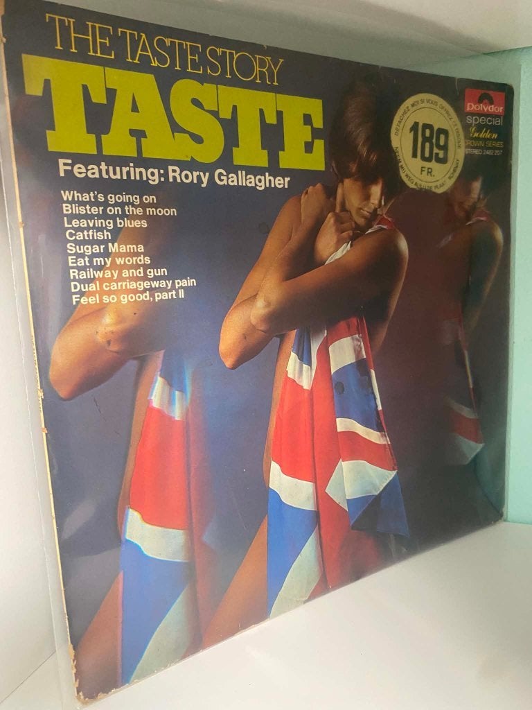 Taste Featuring Rory Gallagher – The Taste Story - Belgium, CD & DVD, Vinyles | Rock, LP, Compilation, Utilisé, Blues rock