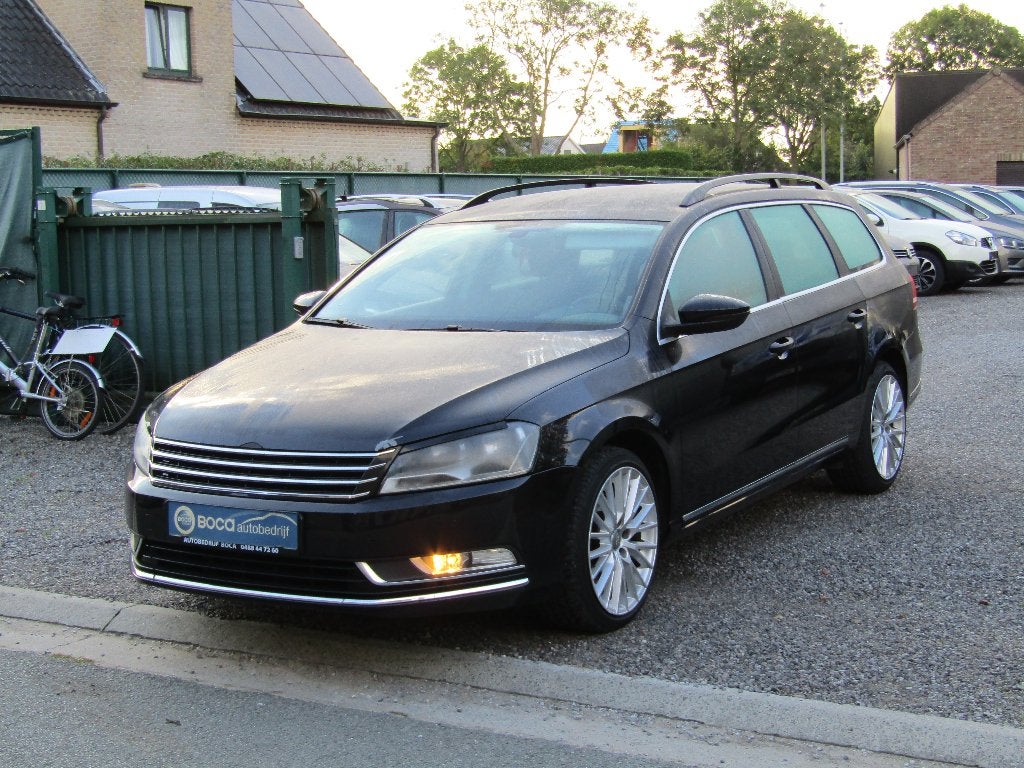 Vw Passat 2.0 TDI, Autos, 100 kW, Achat, Entreprise, Noir