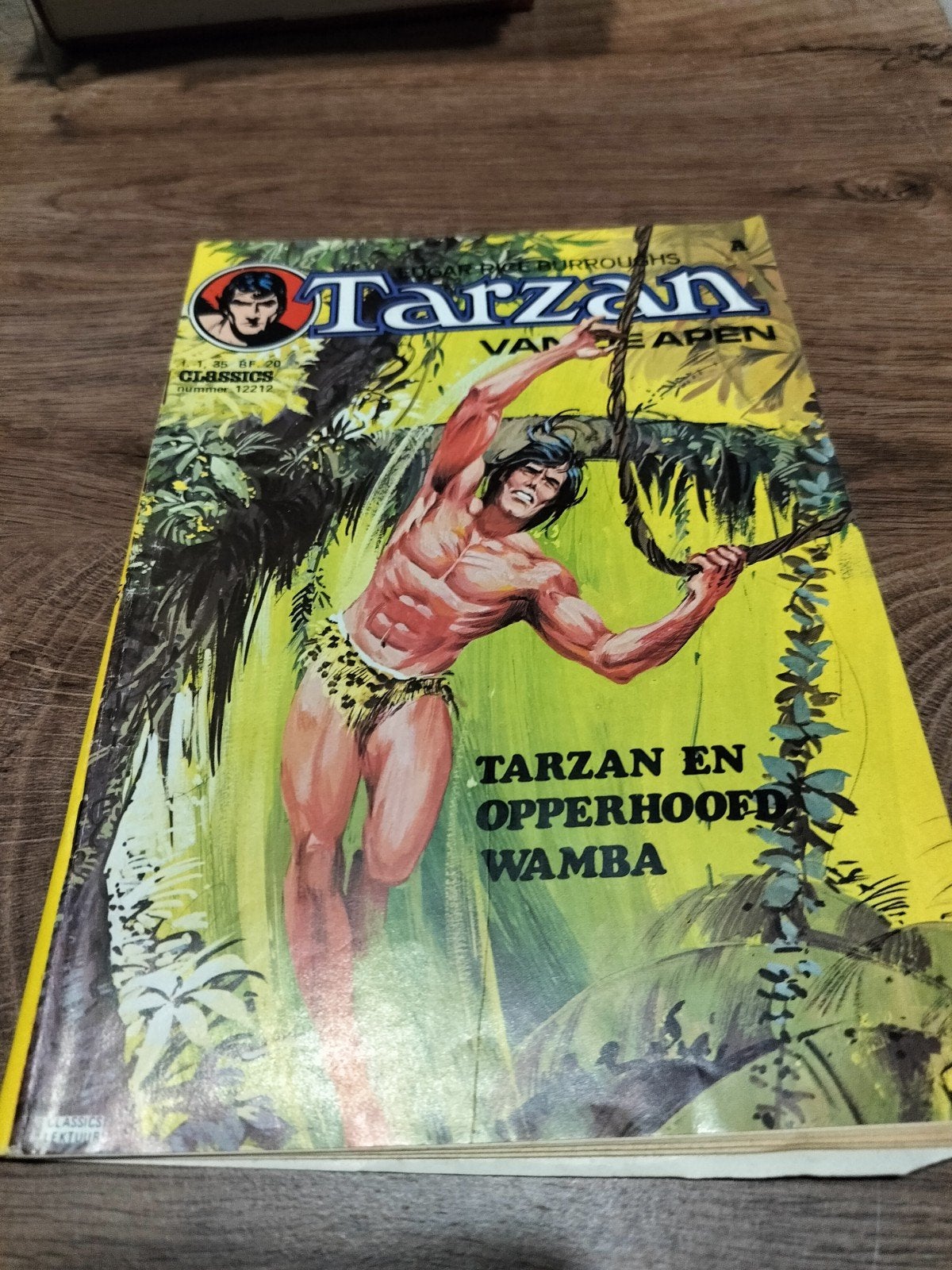 Oude strips Tarzan, Enlèvement