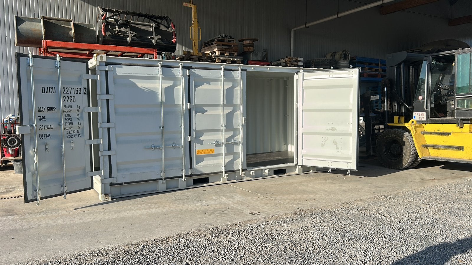 Container Martime Open Full Side, Bricolage & Construction, Conteneurs, Enlèvement