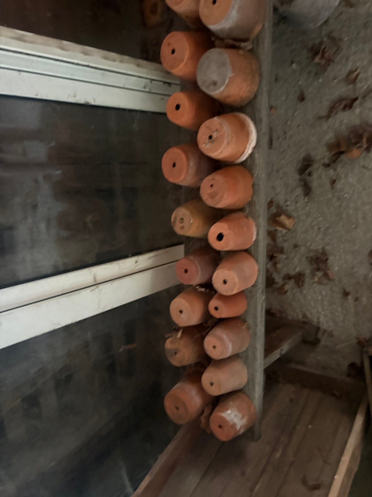 Partij Terracotta Bloempotten, Ophalen, Terracotta