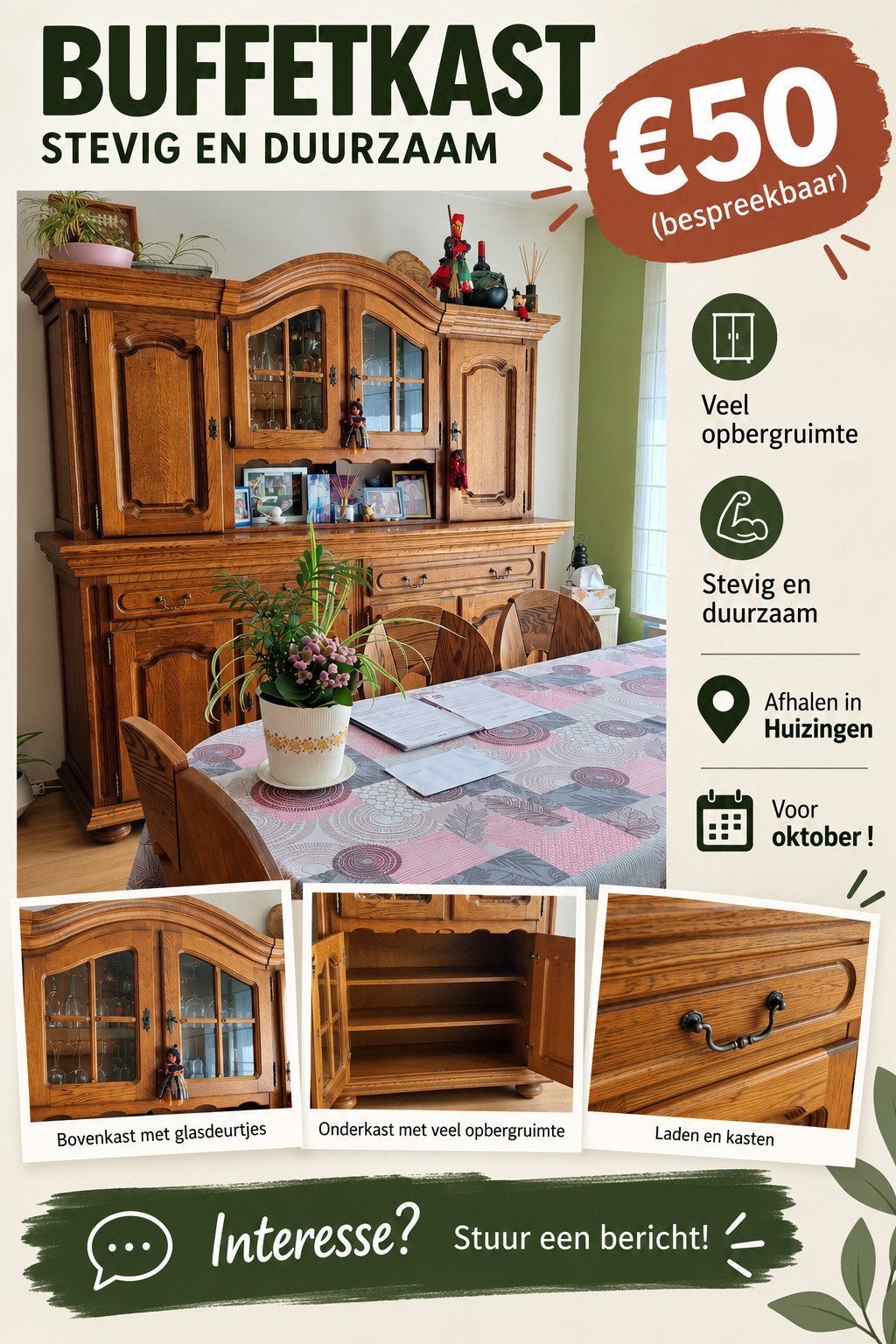 Armoire buffet, Enlèvement, Utilisé