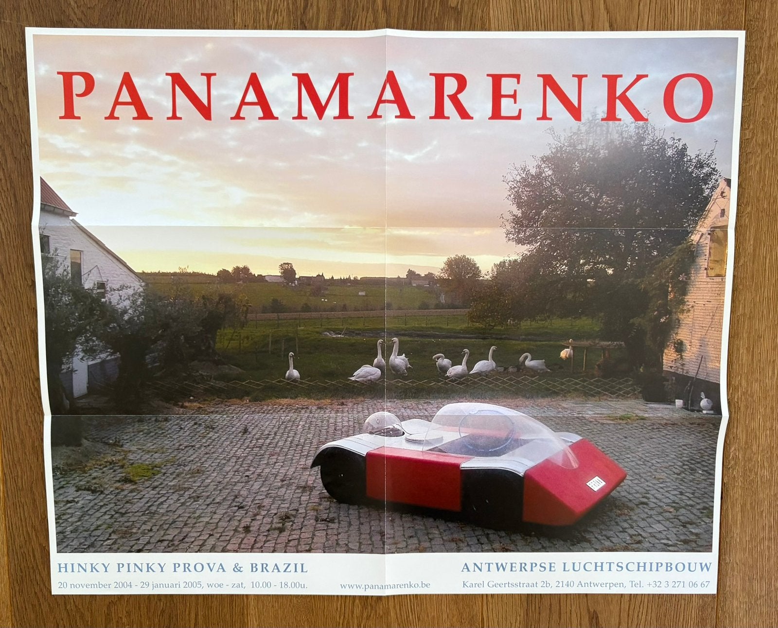 Affiche provacar Panamarenko, Antiquités & Art, Art | Autres Art, Enlèvement ou Envoi