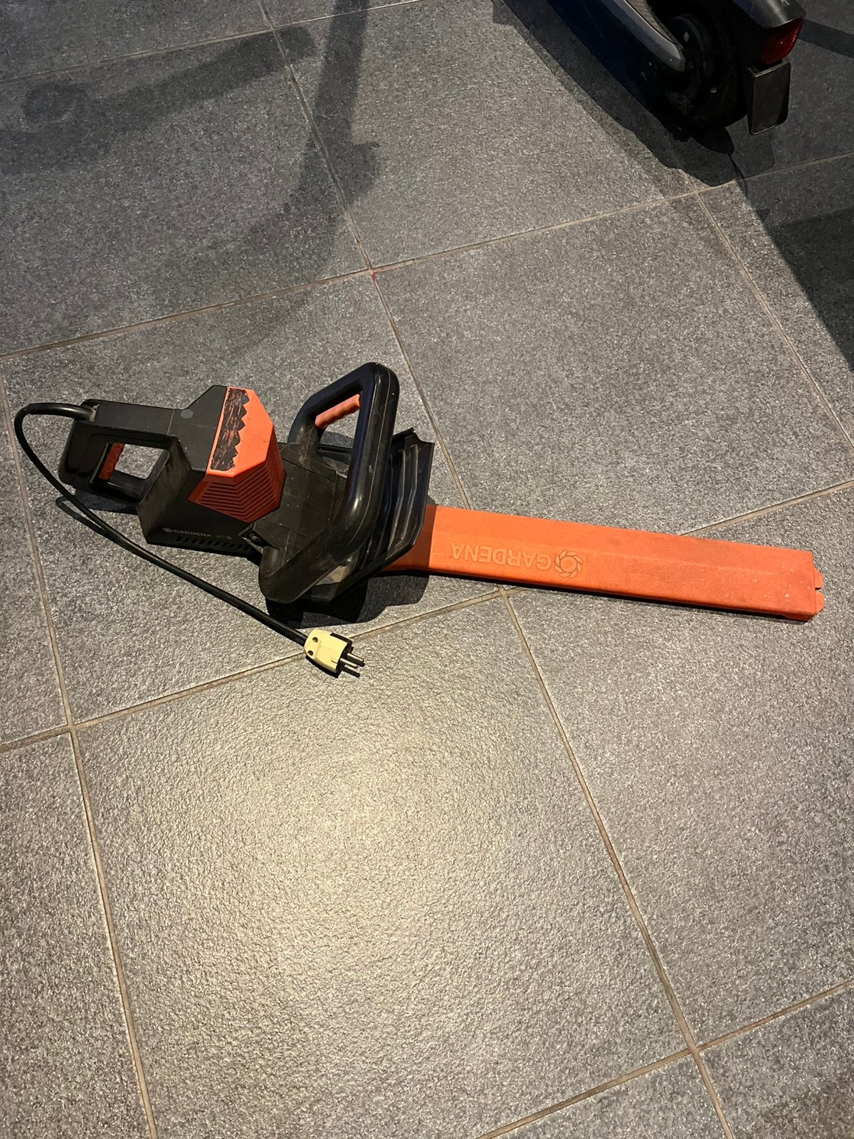 Gardena heg schaar, Ophalen, Gebruikt, Elektrisch