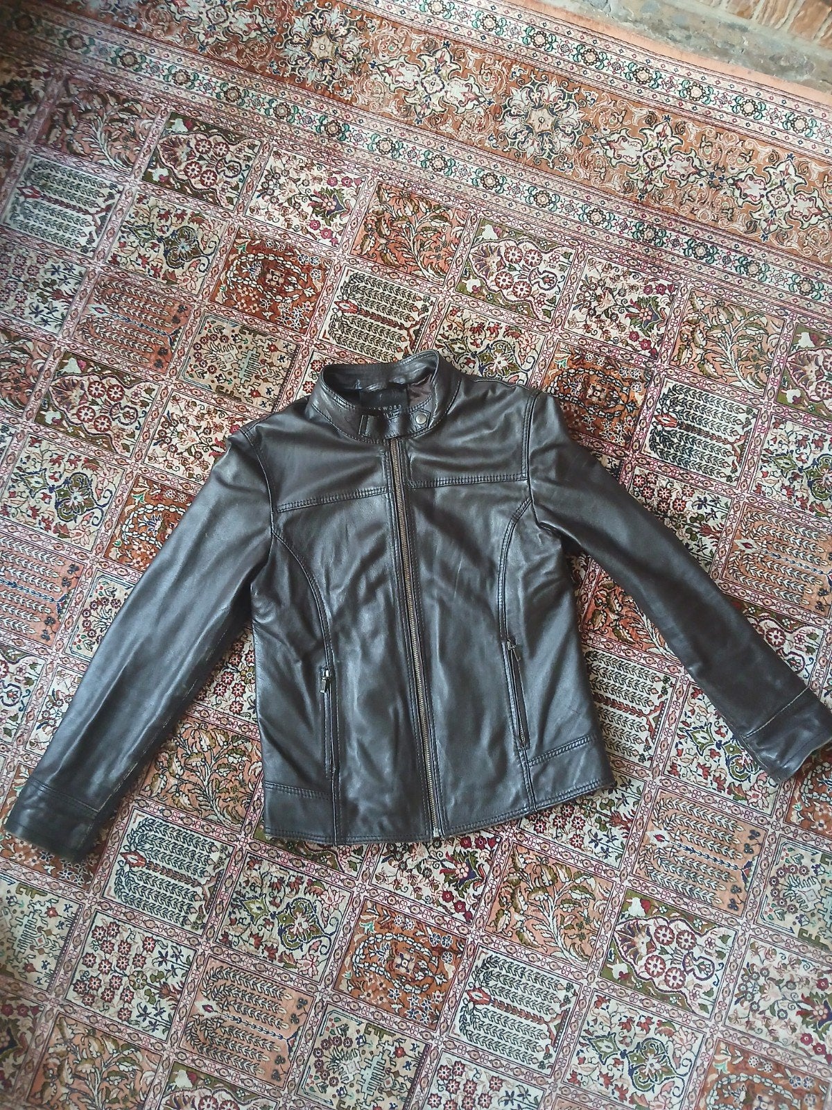 Oakwood Cyril leder jas, Ophalen, Oakwood, Bruin, Maat 48/50 (M)