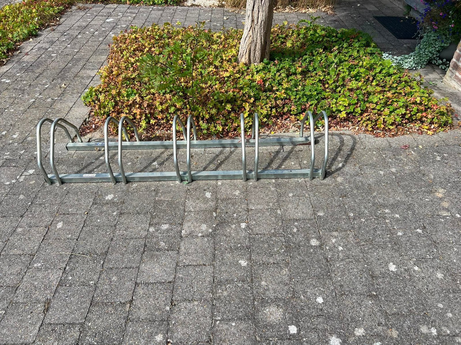Fietsenrek voor 5 fietsen, Fietsen en Brommers, Ophalen, Gebruikt