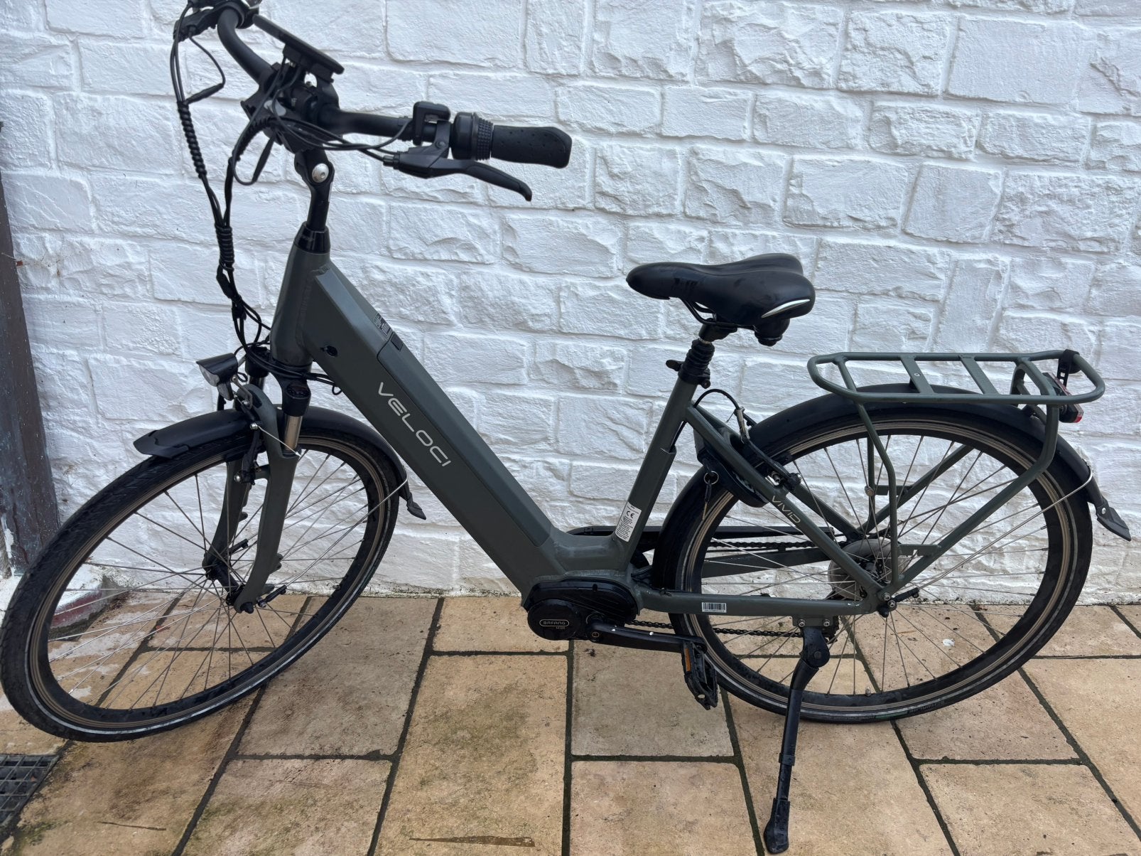 Vélo électrique Véloci VIVID  VELOCI LADY CRATER GREY 48, Accès (extra) bas, Autres marques, Frein sur jante, Comme neuf