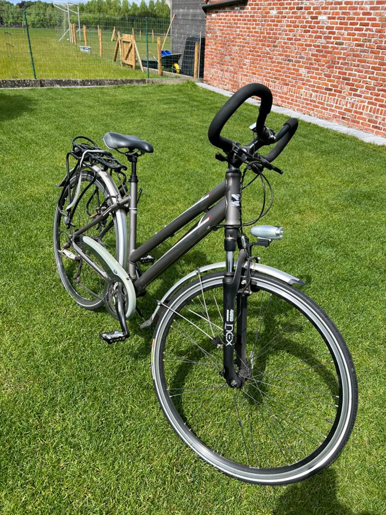 Damesfiets Granville, Fietsen en Brommers, 28 inch, Velgrem, 47 tot 50 cm, Zo goed als nieuw