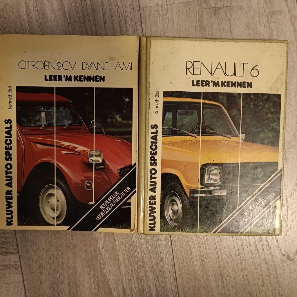 werkplaatsboeken Dyane 2CV Ami en renault 6, Ophalen