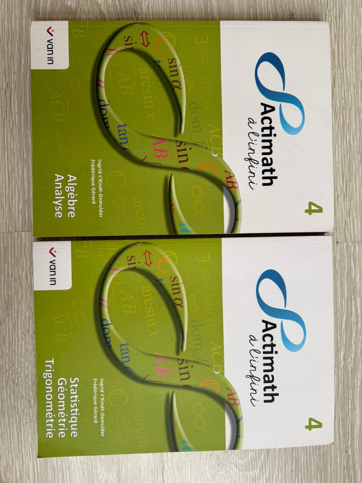 Actimath à l’infini 4 eme année, Livres, Enlèvement, Comme neuf, Autres niveaux
