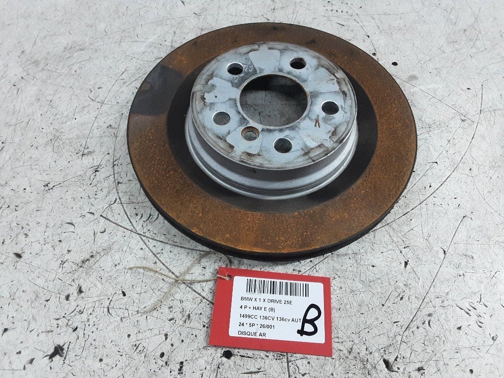 FREIN DISQUE ARRIÈRE BMW X1 (U11) (01-2022/-) (6891086), Utilisé, BMW, Petuelring 130
80809  München, DE, Bayerische Motoren Werke AG