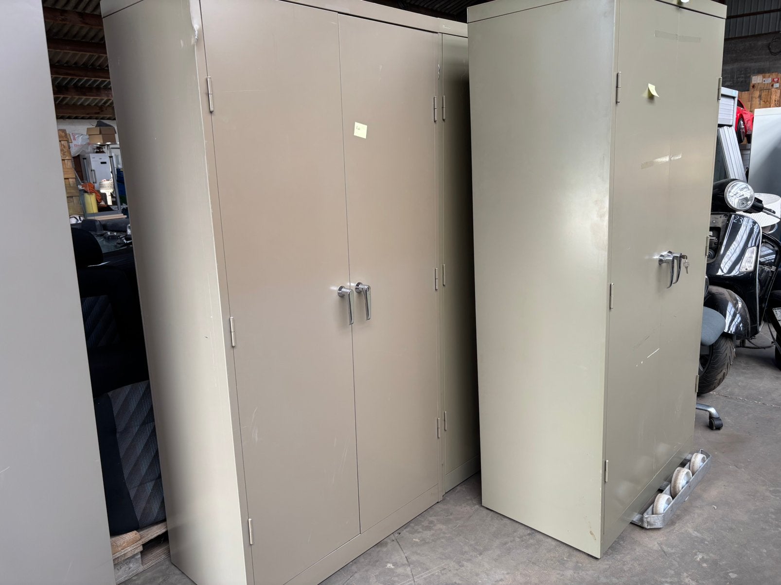 Metaal Kasten 90x180 Goede staat 9 Stuks., Enlèvement