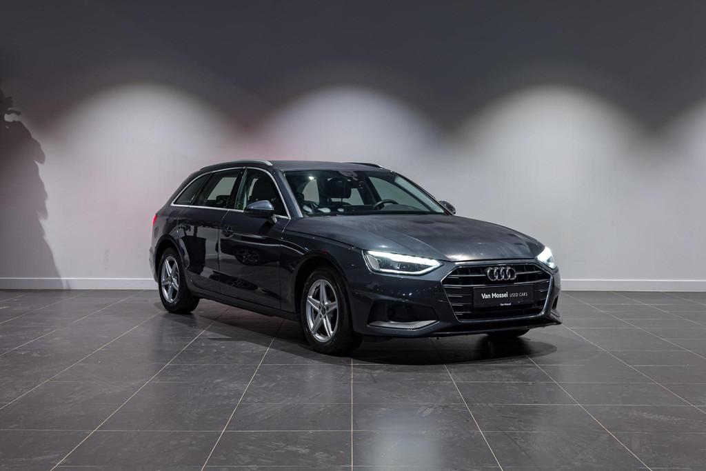 Audi A4 Avant 2.0 30 TDi 100kW S tronic Attraction B.E Cruis, Auto's, Stof, Zwart, 4 cilinders, 136 pk