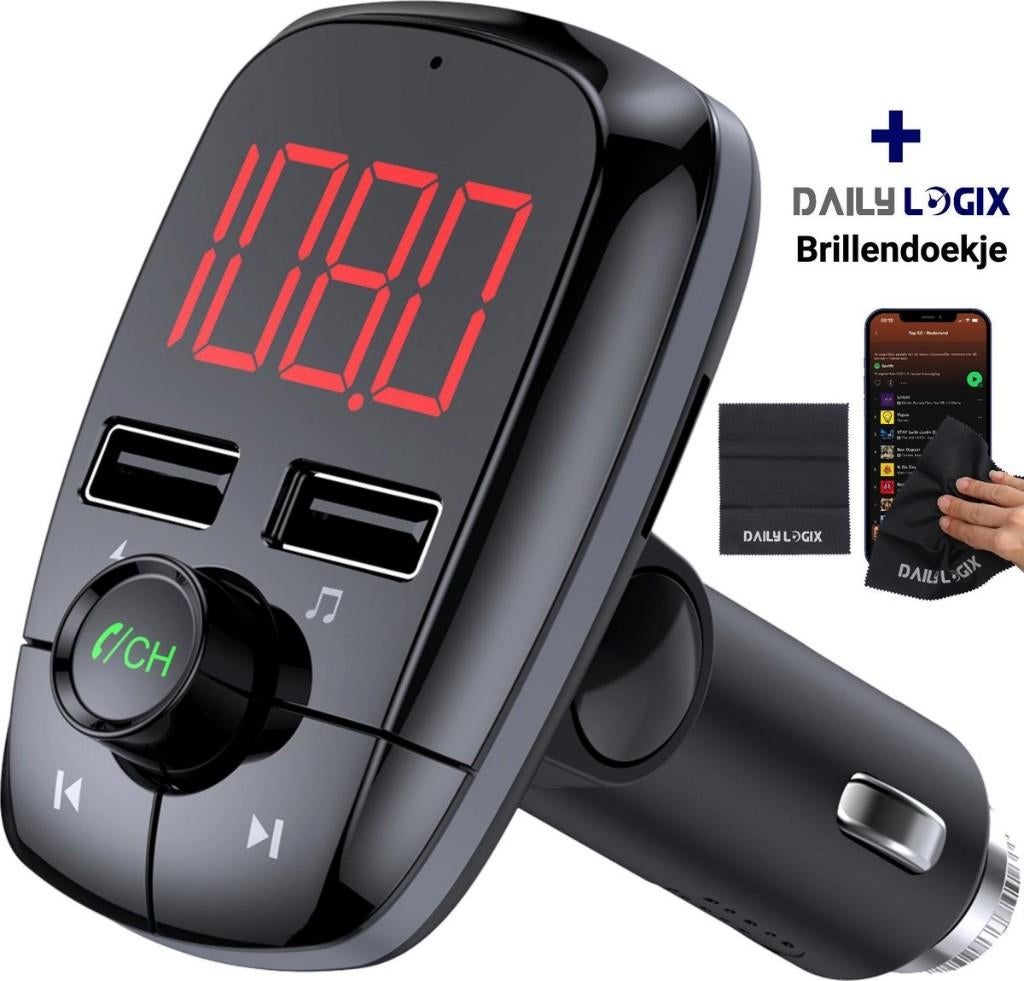 Transmetteur FM Bluetooth Daily Logix - Mains-libres, Enlèvement ou Envoi, Comme neuf