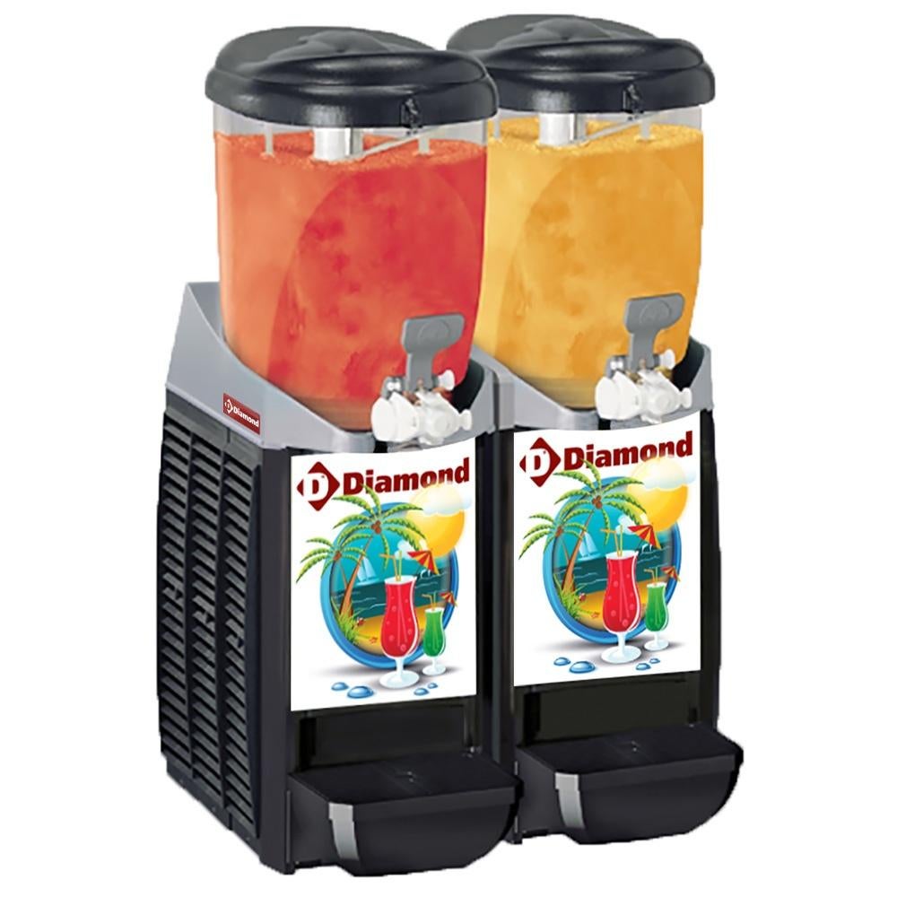 Machine/distributeur granita, 2x 5,5 litres, Envoi, Neuf, Article de fête