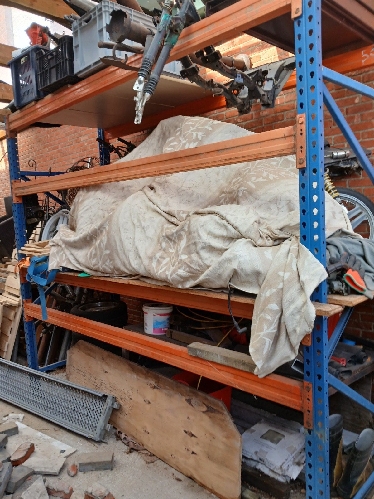 Palletstelling, Ophalen